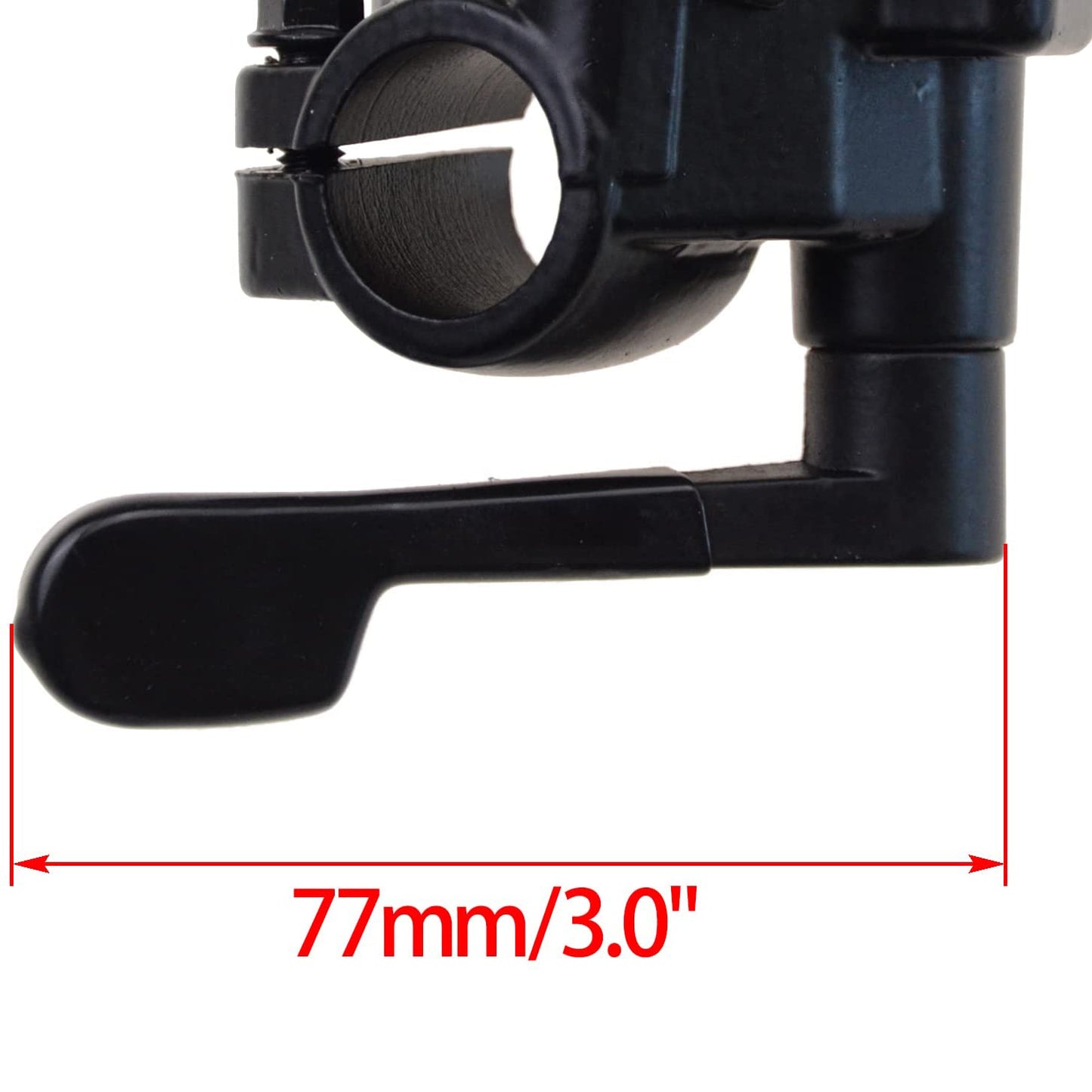 GOOFIT 7/8" 22mm Thumb Throttle Control Lever with Rubber Sleeve Replacement for 110cc 125cc 150cc 200cc 250cc Taotao ATV 4 Wheeler Quad Dirt Pit Bike