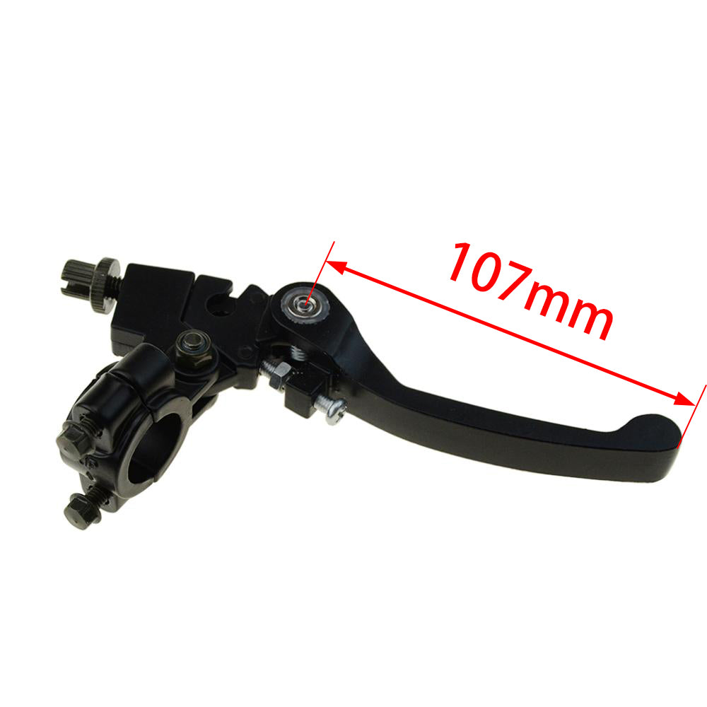 GOOFIT 22mm 7/8" Handlebar Clutch Lever Brake Levers Folding Hand Controls Pack of 2 Replacement for Dirt Pit Bike 110cc 125cc