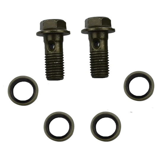 GOOFIT 10mm Banjo Bolt M10 Disk Brake Assembly Replacement For 50cc 70cc 90cc 110cc 125cc 150cc 200cc 250cc ATV Dirt Bike Go Kart Pocket Bike Scooter
