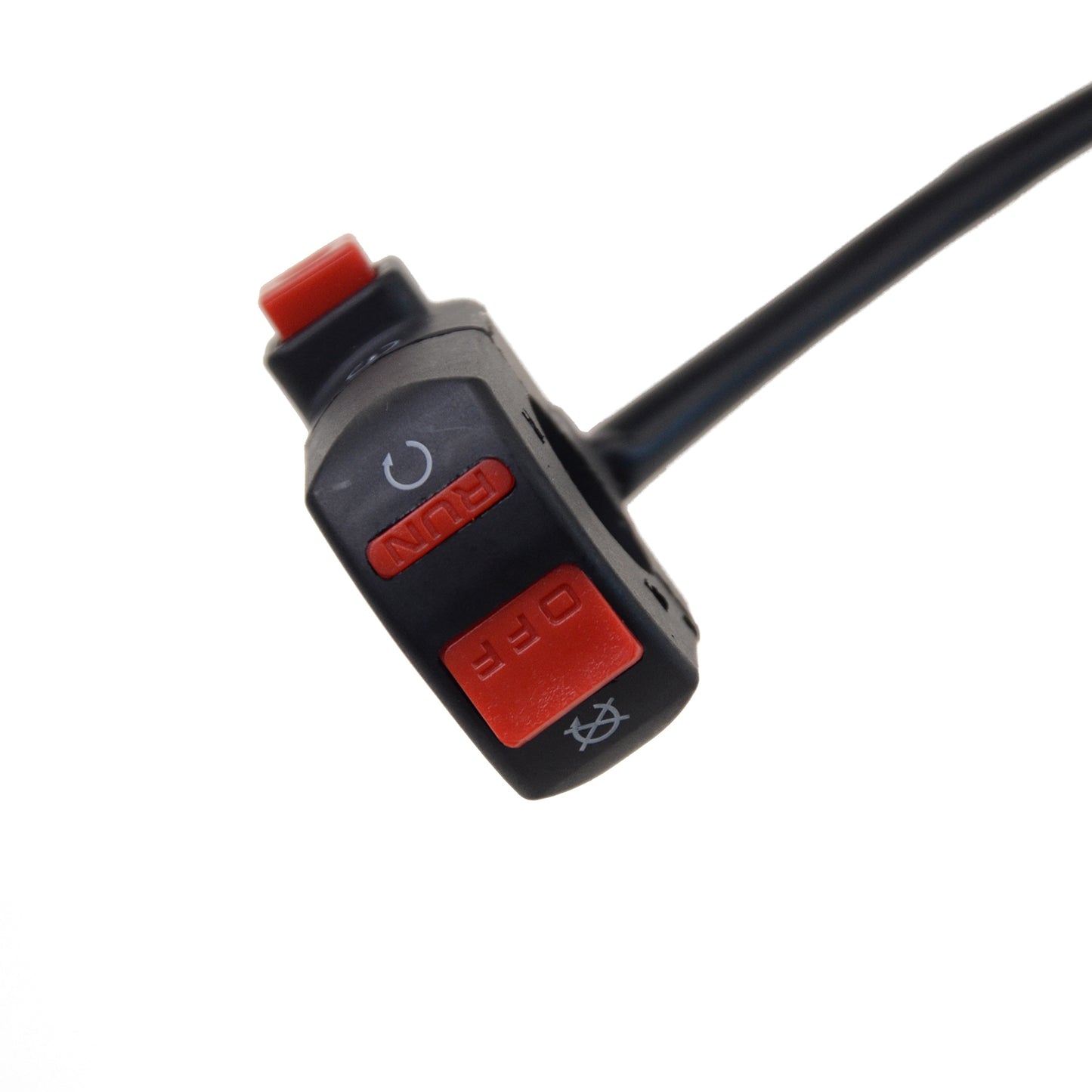 GOOFIT Two-Function 7/8" Handlebar Switch Button with Waterproof Plug Replacement for Motorcycles ATV Scooters Dirt Pit Bike
