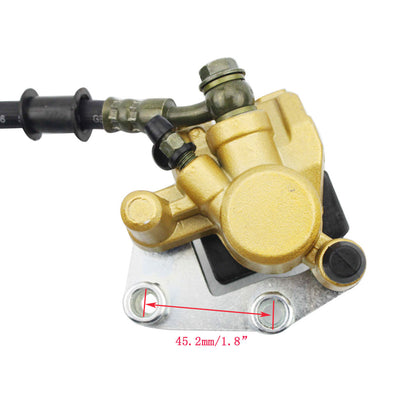 GOOFIT Front Disc Brake Master Cylinder Caliper Assembly Replacement for 50cc 70cc 90cc 110cc 125cc 150cc Dirt Bike Pit Bike