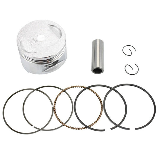 GOOFIT 57.4mm Piston Assembly Kit Replacement For GY6 150cc ATV Moped Scooter 157QMJ
