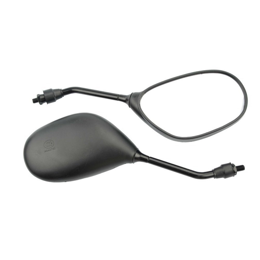 GOOFIT 8mm Black Plastic Rearview Mirror Replacement for 50cc 70cc 90cc 110cc 125cc 150cc 200cc 250cc ATV Scooter Motorcycle