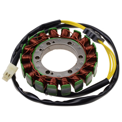 GOOFIT Motorcycle Magneto Stator Coil Replacement for  XVS400 XV500 XVS535 XVS400C XVS 650