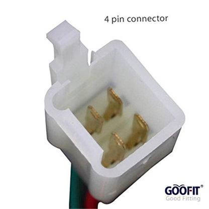GOOFIT 4Pin Ignition Key Switch Set Replacement for Chinese Made 50cc 70cc 90cc 110cc 125cc ATV Dirt Bike Pocket Bike