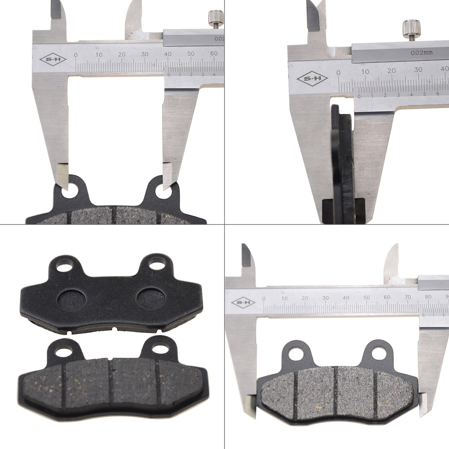 GOOFIT Rear Foot Disc Brake Master Cylinder Assembly With Brake Pads Replacement For 50cc 70cc 90cc 110cc 125cc ATV Dirt Bike
