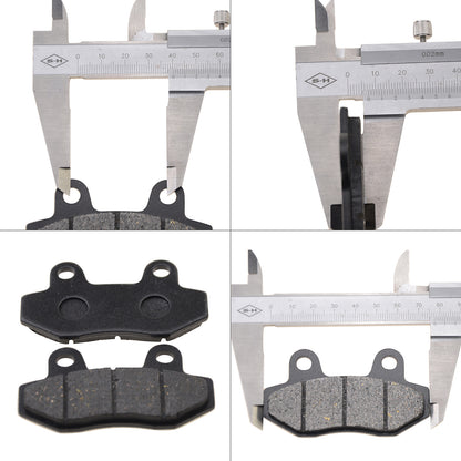 GOOFIT Rear Foot Disc Brake Master Cylinder Assembly With Brake Pads Replacement For 50cc 70cc 90cc 110cc 125cc ATV Dirt Bike