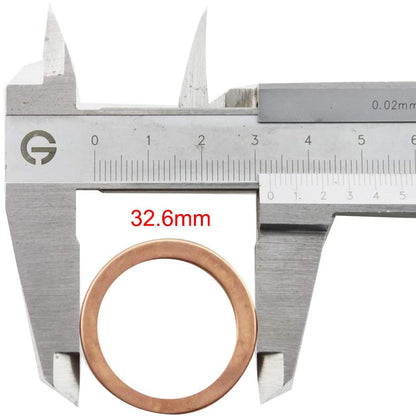GOOFIT Exhaust Pipe Gasket Replacement For Motorcycle ATV Scooter Dirt Bike Go Kart Moped