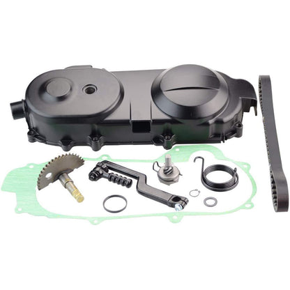 GOOFIT 669 Belt kick starter gasket Right Engine Cover Crankcase Starter Replacement For GY6 50cc 60cc 80cc 100c Scooter Moped