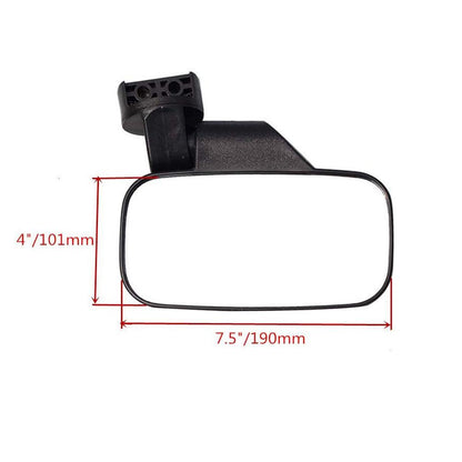 GOOFIT 1 Pair Offroad Rear View Side Mirror UTV KIT Replacement for Arctic Cat 1.75" - 2" Roll Cage Bar RZR 900 XP 1000 Turbo