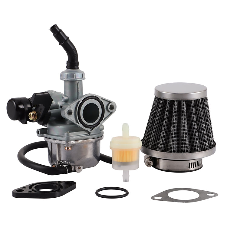 GOOFIT PZ19 Carburetor with Air Filter Replacement for 50cc 70cc 90cc 110cc ATV Scooter Go-kart