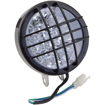 GOOFIT Motorcycle LED Headlight Front Light Turn Signal Indicators Replacement For 50cc 110cc 150cc Scooter Moped Quad ATV