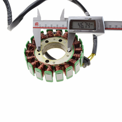 GOOFIT DC-Magneto Stator 18-Coil Magneto Coil Replacement for CN250 CH250 CF250cc Water-Cooled ATV Dirt Bike Motorcycle