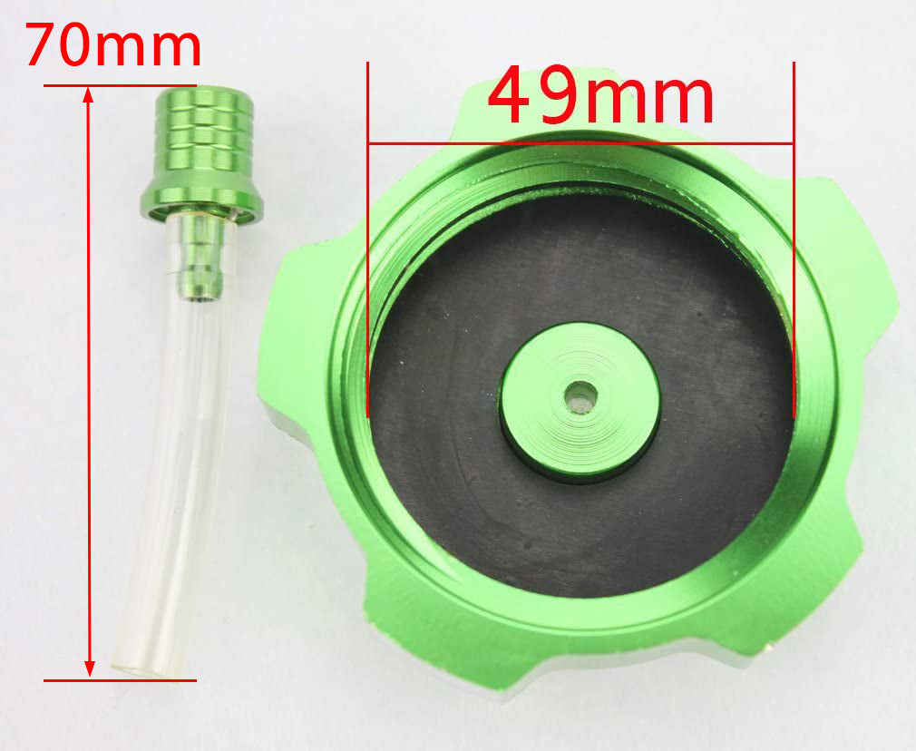 GOOFIT Fuel Tank Cap Replacement for SSR Thumpstar TTR BSE Kayo Taotao Kazuma Coolste Roketa Dirt Bike Motorcycle Pit Bike