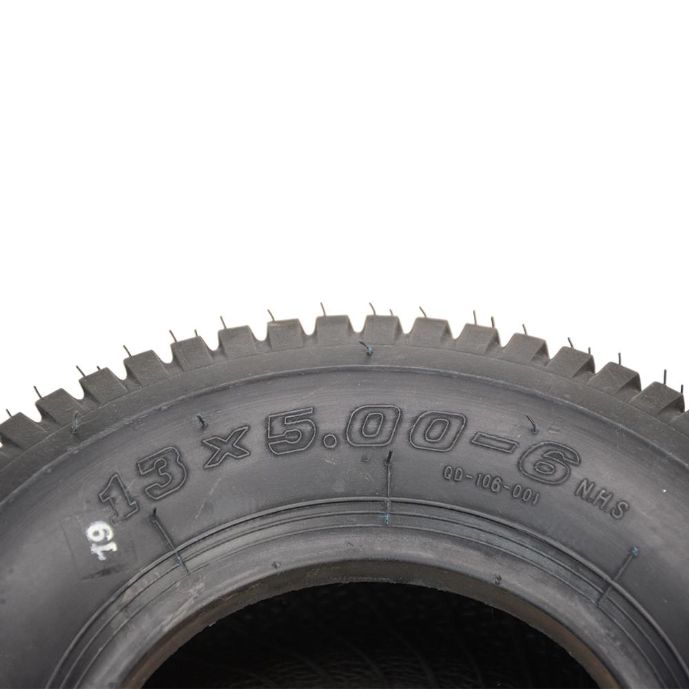GOOFIT 13x5.00-6 Mini Motorcycle Rubber Pneu Pneumatic Tubeless Tires Replacement For Golf Buggy Chinese  Go kart Lawnmowers Tyres
