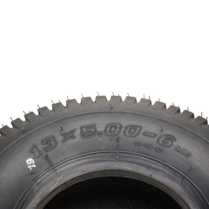GOOFIT 13x5.00-6 Mini Motorcycle Rubber Pneu Pneumatic Tubeless Tires Replacement For Golf Buggy Chinese  Go kart Lawnmowers Tyres