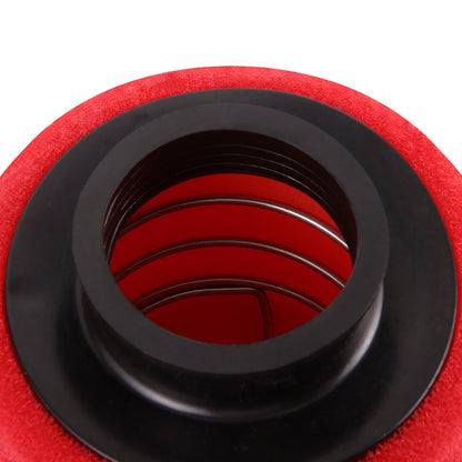 GOOFIT 48mm Sponge Foam Air Filter For GY6 50cc Motorcycle Scooter Bike Dirt Pit ATV Red