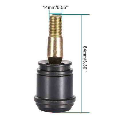 GOOFIT Motorcycle 14mm Round Tie Rod End Replacement For 50cc 70cc 90cc 110cc 125cc 150cc 200cc 250cc ATV Dune Buggy Quad Bikes