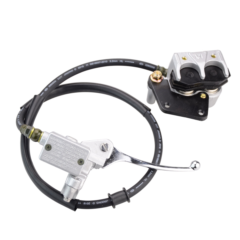 GOOFIT Hydraulic before Brake pump Assembly Caliper Cylinder Replacement For 50cc 70cc 90cc 110cc 125cc Dirt Bike ATV
