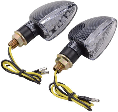 GOOFIT Motorcycle LED Iindicator Turn Signal light Replacement For ATV Scooter Bike