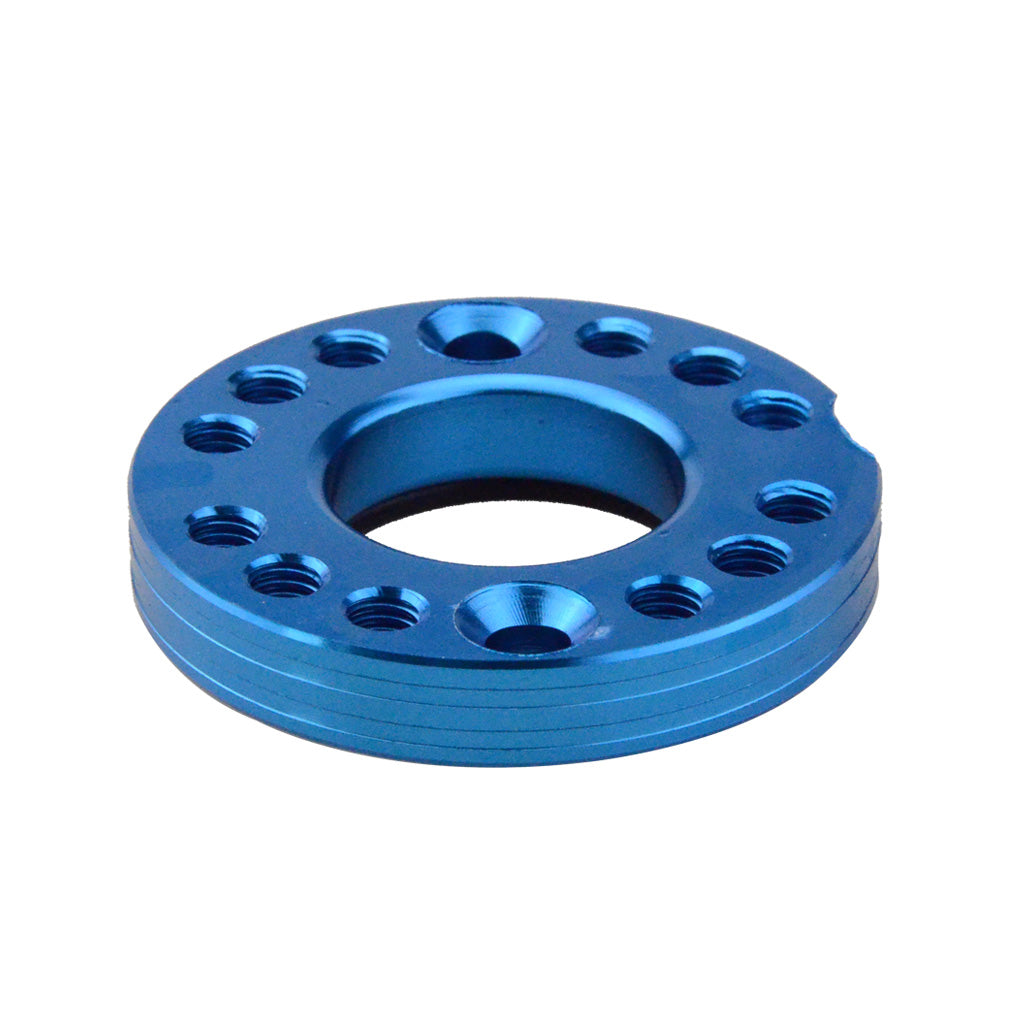 GOOFIT Blue 28mm Carburetor Spacer Adapter Intake Manifold Spinner Plate Replacement For 50cc 70cc 90cc 125cc Sunl Taotao NST Roketa ATV