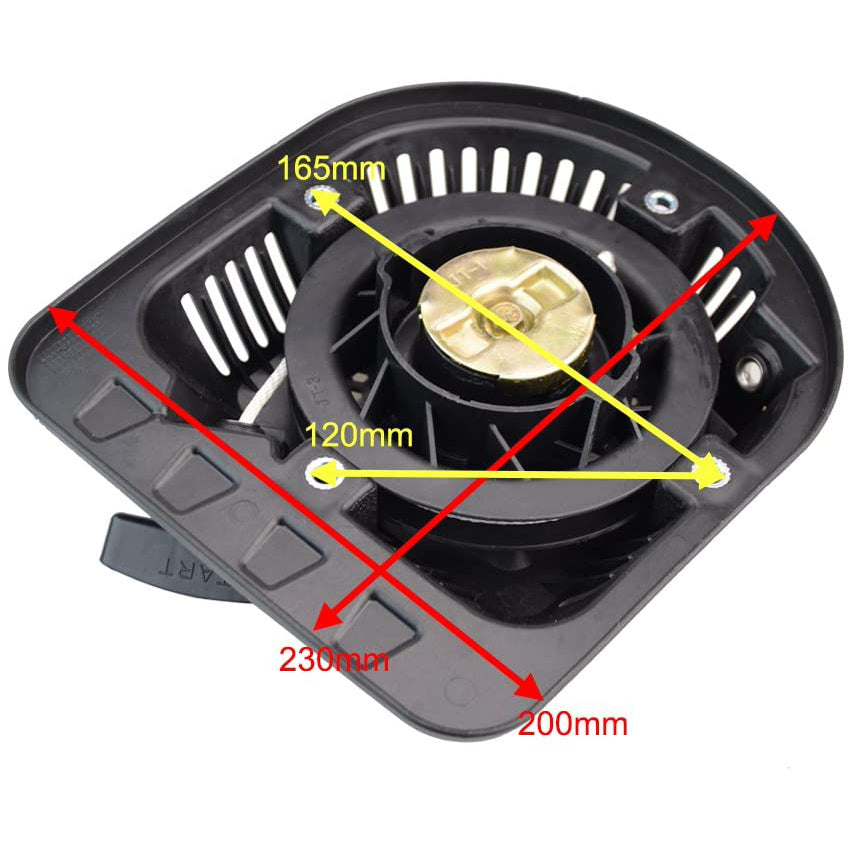 GOOFIT Recoil Pull Starter Kickstarters Parts Kick starters Parts Replacement For Chinese 152F Engine 96CC 97CC 98CC 2.8HP Generator Baja Mini Bike