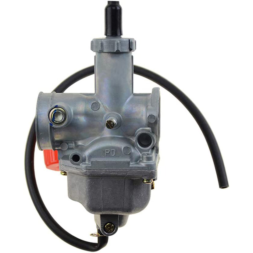 GOOFIT Carburetor 26 PZ26 Motorcycle Replacement For 4 Stroke 100cc 110cc 125cc CG125 XF125 Engine 156FM 157FM ATV Quad Pit Bike Moped and Scooter Sil