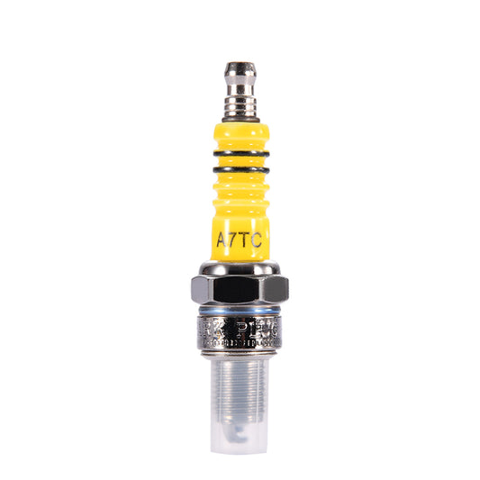 GOOFIT A7TC Motorcycle Spark Plug Replacement For 50cc 70cc 90cc 110cc ATV 150 Moped Go Kart Scooter