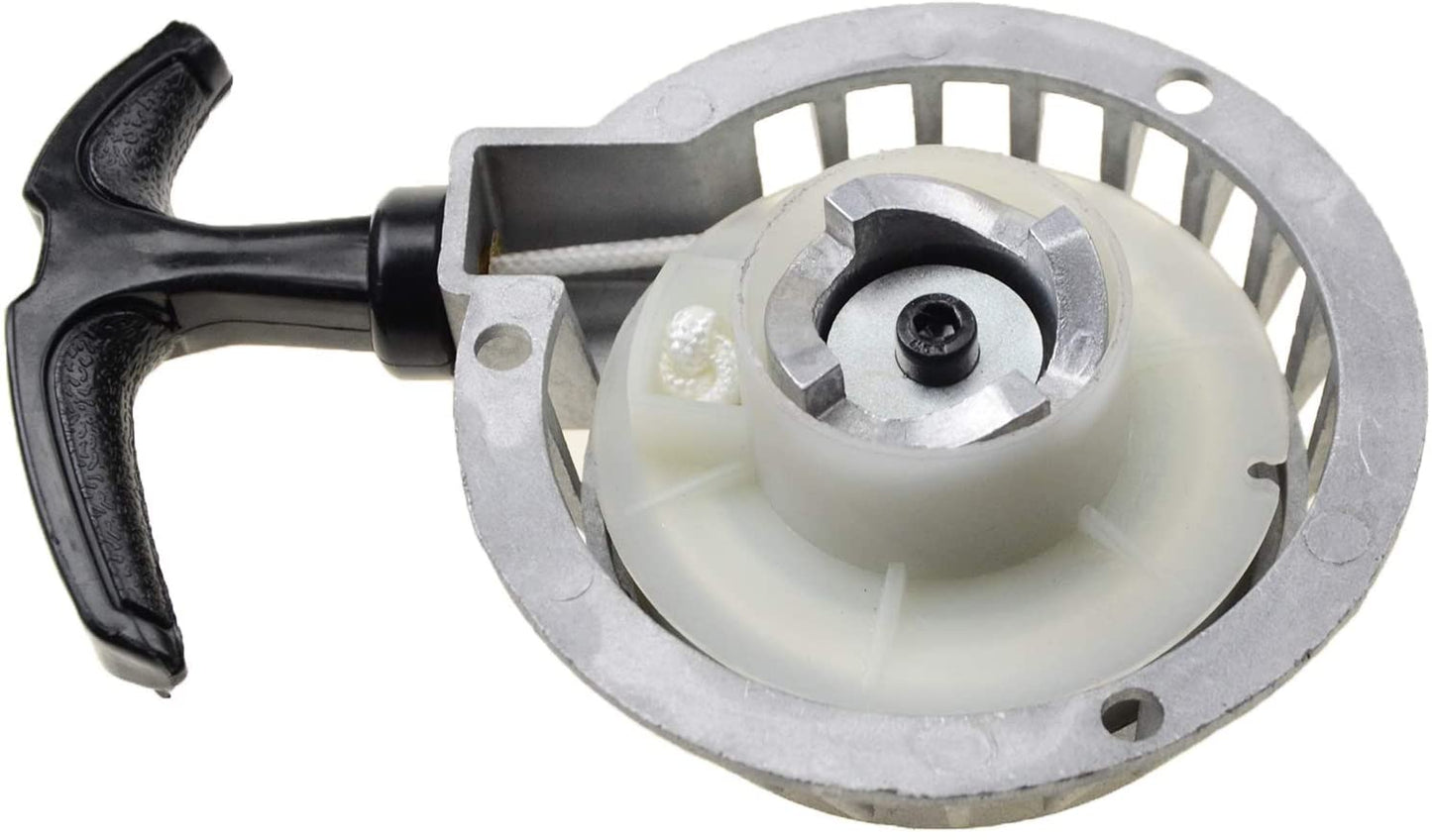GOOFIT Pull Recoil Kick starter Replacement for 40-6 Pocket Pit Bike Silver