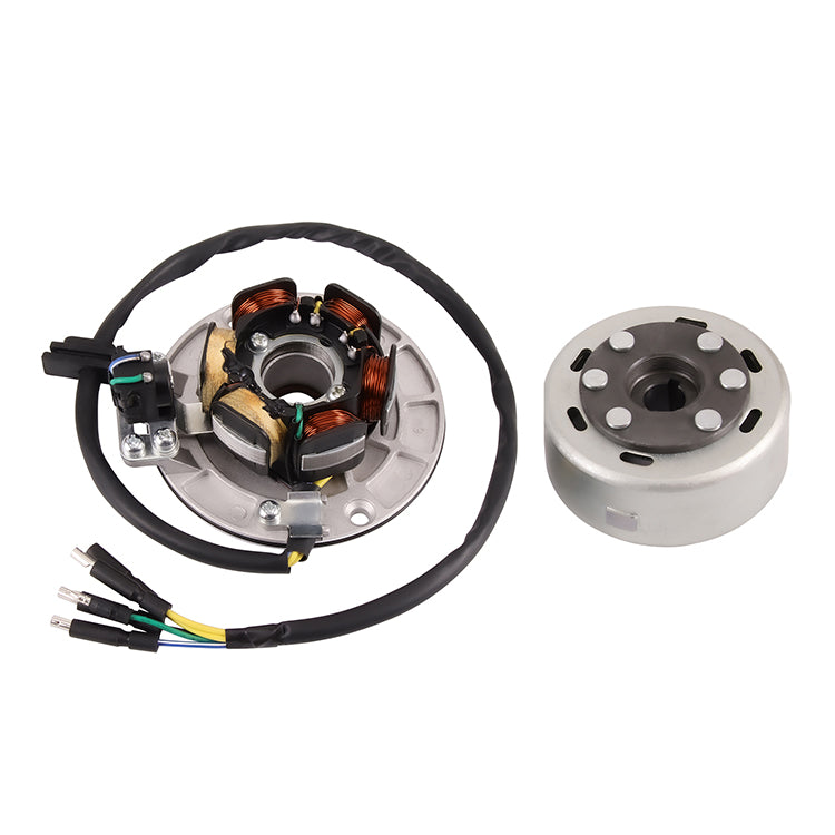 GOOFIT Magneto Stator Flywheel Rotor Kit Replacement for YX 140cc 150cc 160cc Pit Dirt Bike