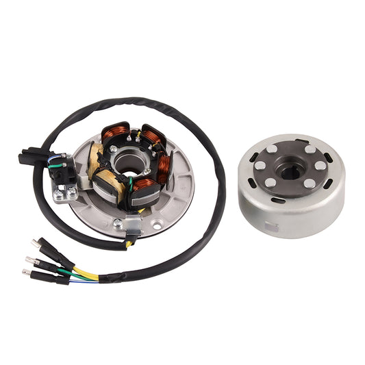 GOOFIT Magneto Stator Flywheel Rotor Kit Replacement for YX 140cc 150cc 160cc Pit Dirt Bike