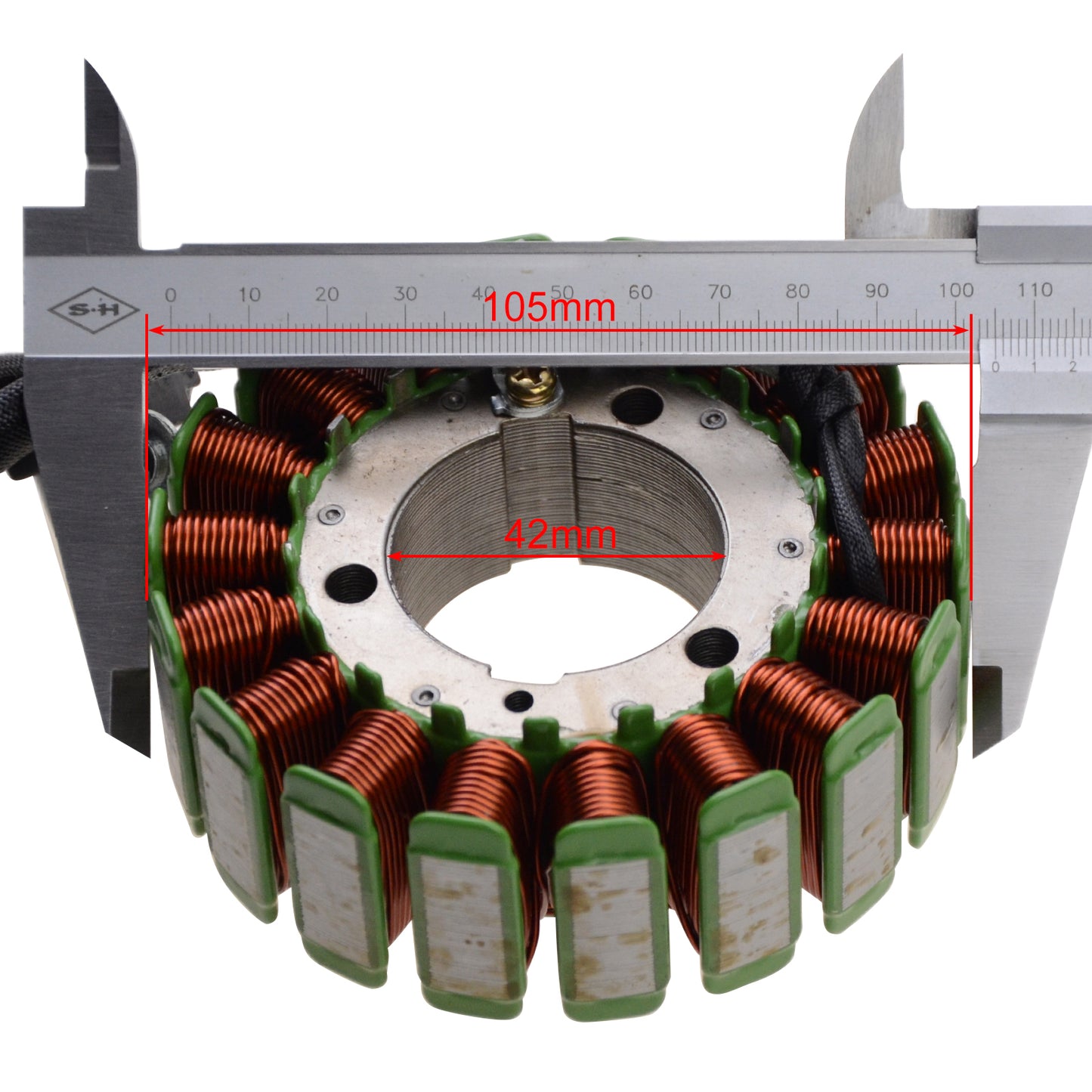 GOOFIT Motorcycle Magneto Stator Coil Replacement for 1RC-81410-00 MT09 MT-09 MT09A ABS MTN850 MT09TRA Tracer FJ09 FJ-09