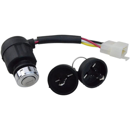 GOOFIT 5 wire Ignition Key Switch with Cap Replacement For 50cc 70cc 90cc 110cc 125cc 150cc ATV Go kart