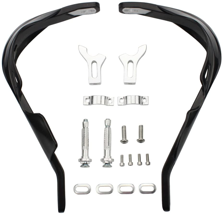 GOOFIT 7/8" Aluminium Alloy Handlebar Hand Brush Guards Protector Handguards Assy Replacement For Motocross Motorcycle Off-road Pit Dirt Bike