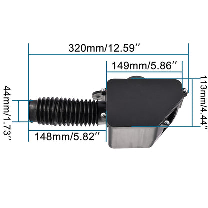 GOOFIT 44mm Air Filter Replacement For GY6 150cc ATV Go Kart Moped Scooter