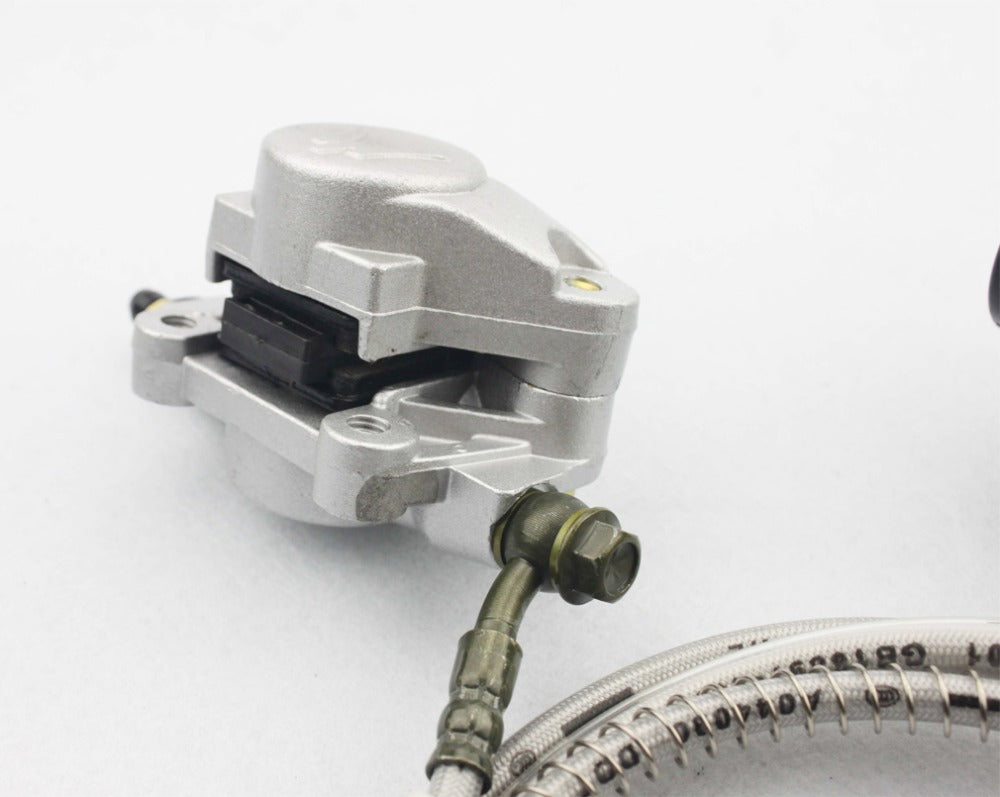 GOOFIT Rear Hand Disc Brake Assembly Replacement for 110cc 125cc 150cc 200cc 250cc ATV & Scooter