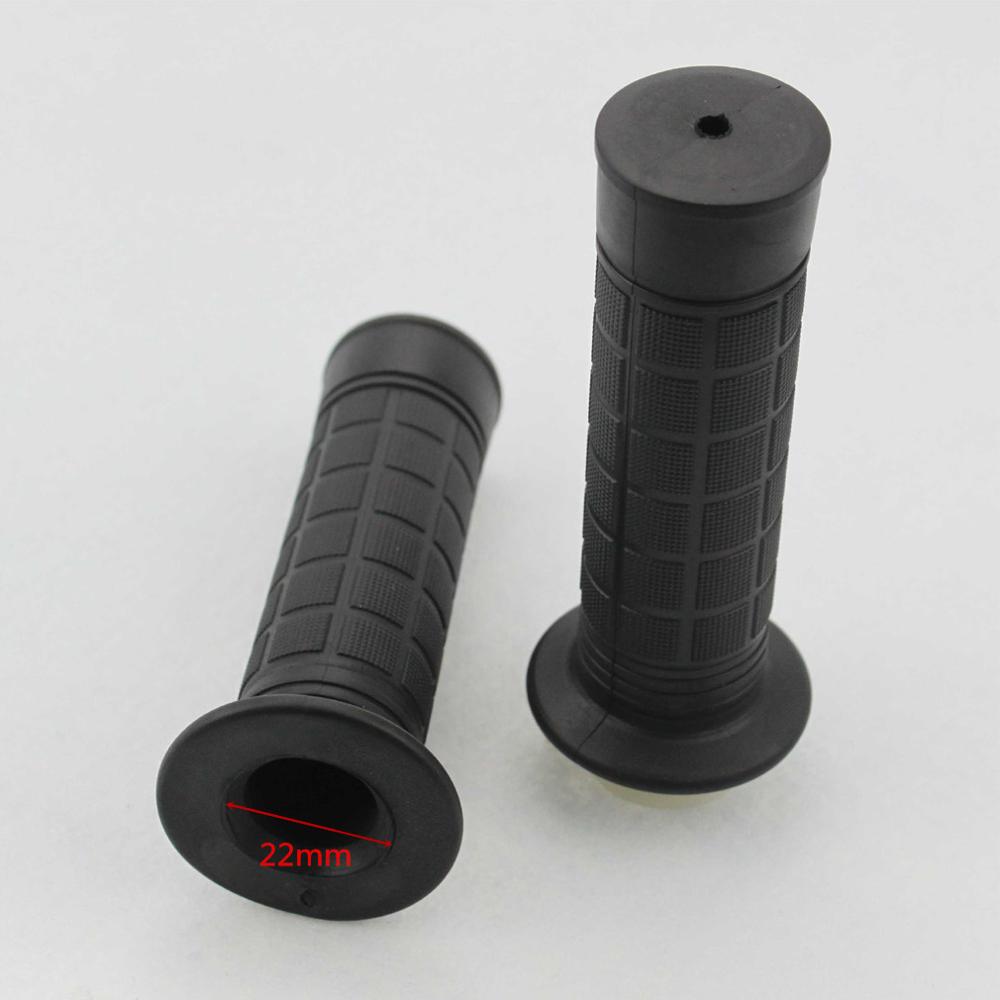 GOOFIT 7/8'' Protaper Grip Handlebar Grips with Grip Core Replacement for All Dirt Bike Scooters Motorcycle Black