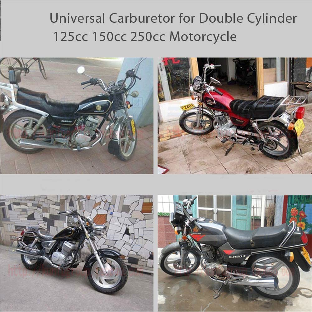 GOOFIT Twin Carburetor double cylinder Replacement For Carb Chamber 250cc Rebel CMX 250cc CMX250 CA250