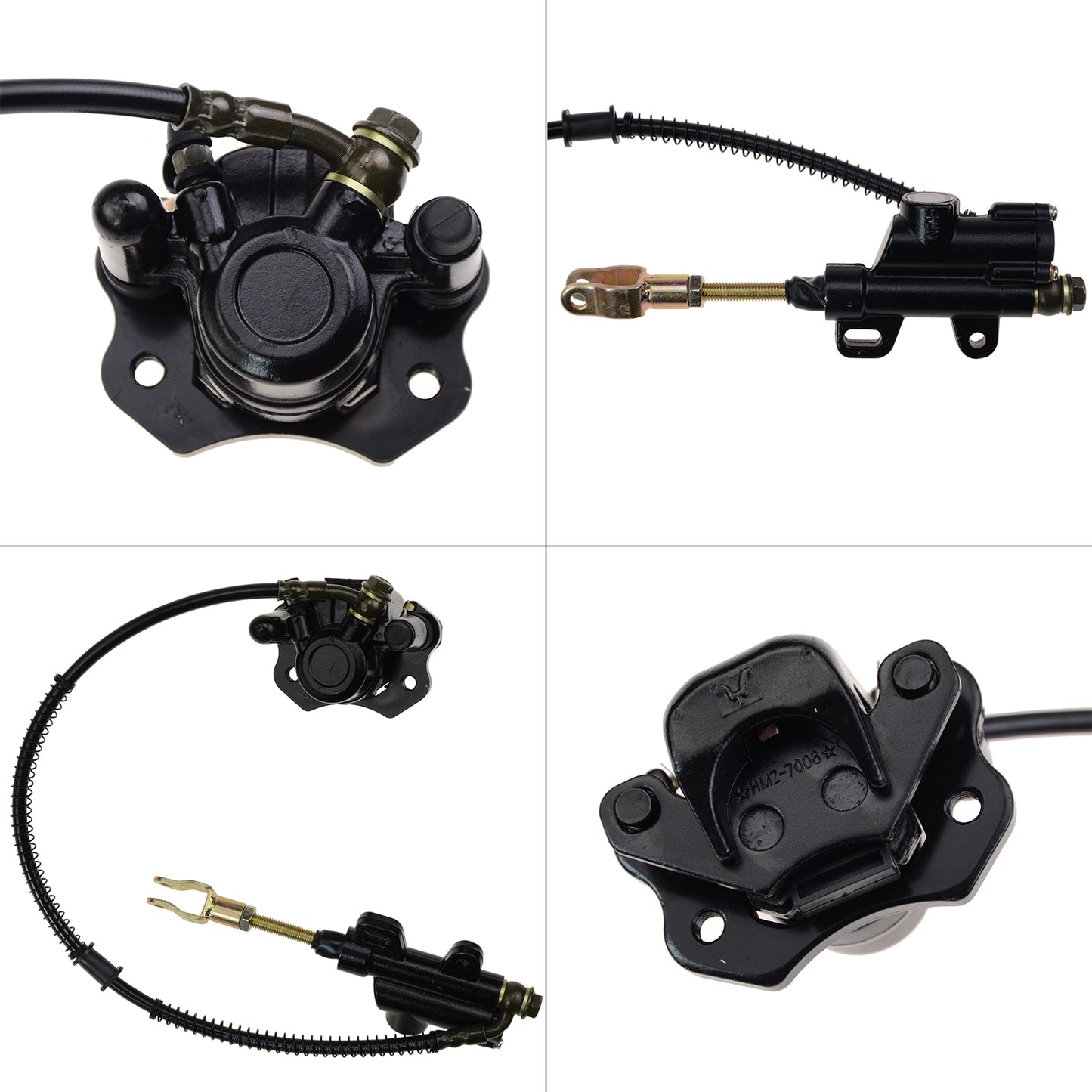 GOOFIT Brake Pump Assembly With Brake Pads Replacement For 50cc 70cc 90cc 110cc 125cc Motorcycle Dirt Bike Chinese Atv Quad Scooter