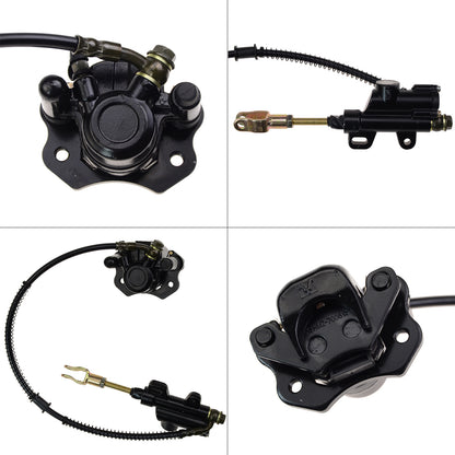 GOOFIT Brake Pump Assembly With Brake Pads Replacement For 50cc 70cc 90cc 110cc 125cc Motorcycle Dirt Bike Chinese Atv Quad Scooter
