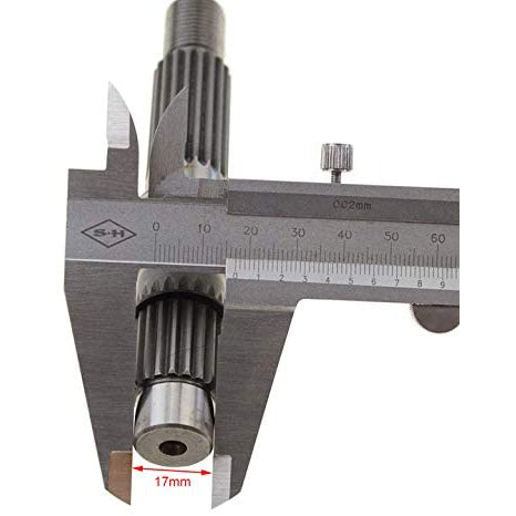 GOOFIT Short Output Shaft Replacement For GY6 125cc 150cc Engine Bearing ATV Scooter Go Kart