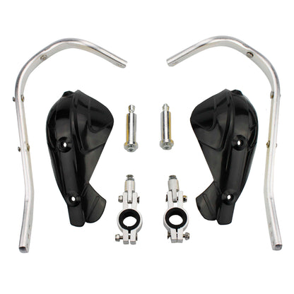 GOOFIT 7/8" Handlebar Hand Brush Guards Protector Handguards Assy with Aluminium Alloy Lever Replacement For Motocross Motorcycle Off-road