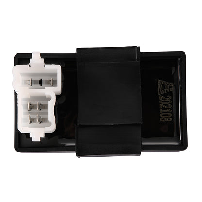 GOOFIT Motorcycle 6-pin AC CDI Box Replacement for CG 125cc 150cc 200cc 250cc Vertical Engine ATV Dirt Bike Go Kart