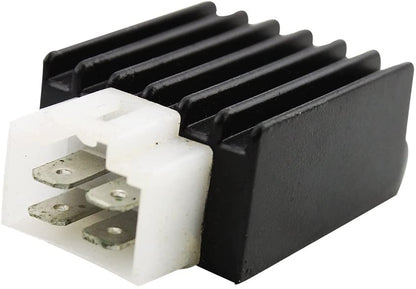 GOOFIT 12V 4-pin Voltage Regulator Rectifier for 50cc 70cc 90cc 110cc 125cc ATV Dirt Bike and Go Kart