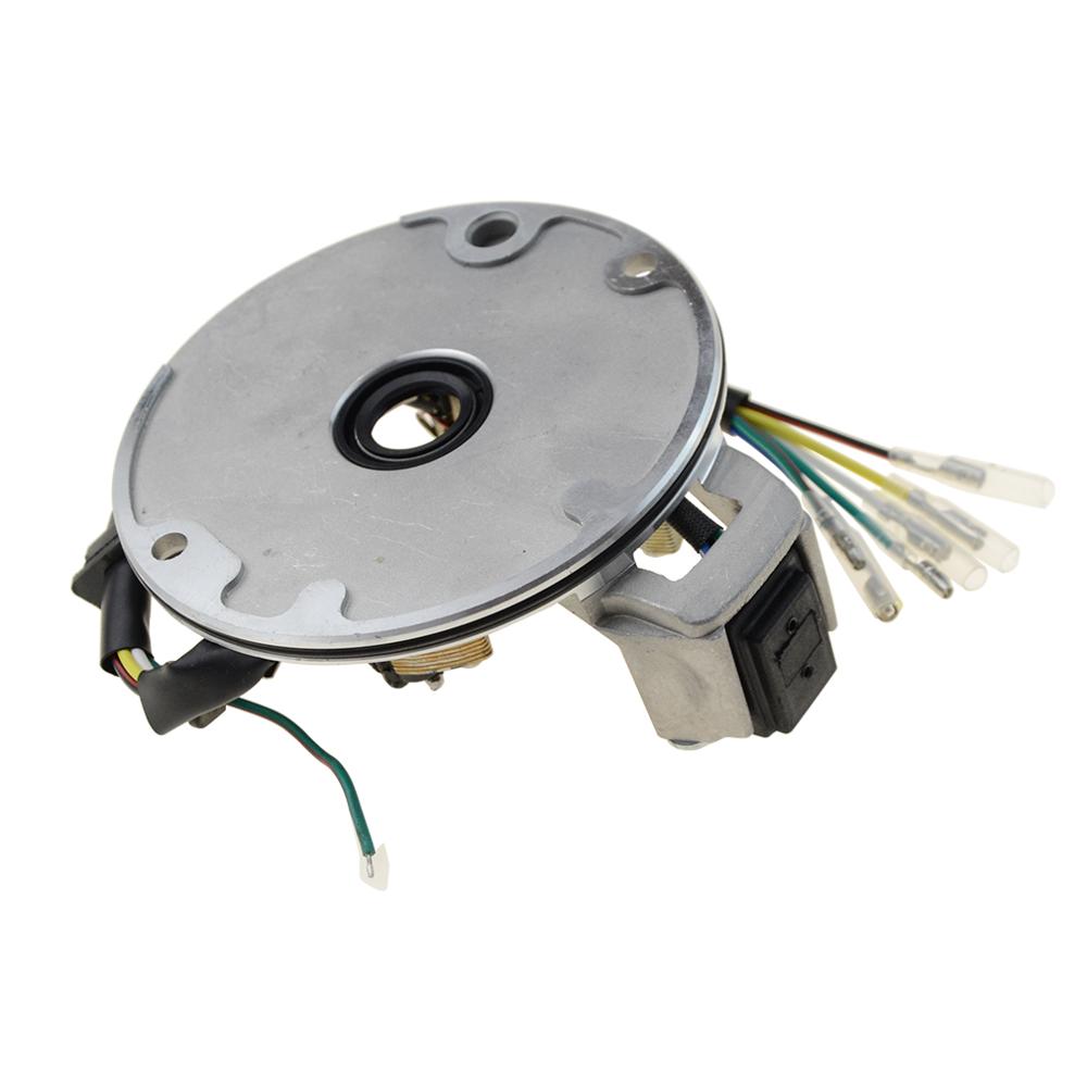 GOOFIT 2-Coil Magneto Stator Replacement for 50cc 70cc 90cc 110cc 125cc Kick Start ATV Dirt Bike and Go Kart