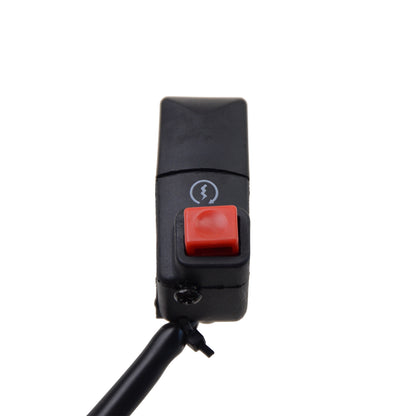 GOOFIT Two-Function 7/8" Handlebar Switch Button with Waterproof Plug Replacement for Motorcycles ATV Scooters Dirt Pit Bike