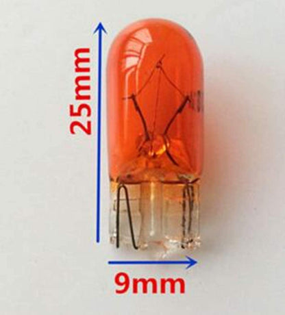 GOOFIT 5pcs Instrument Bulbs Socket of 12v 5w Replacement For ATV