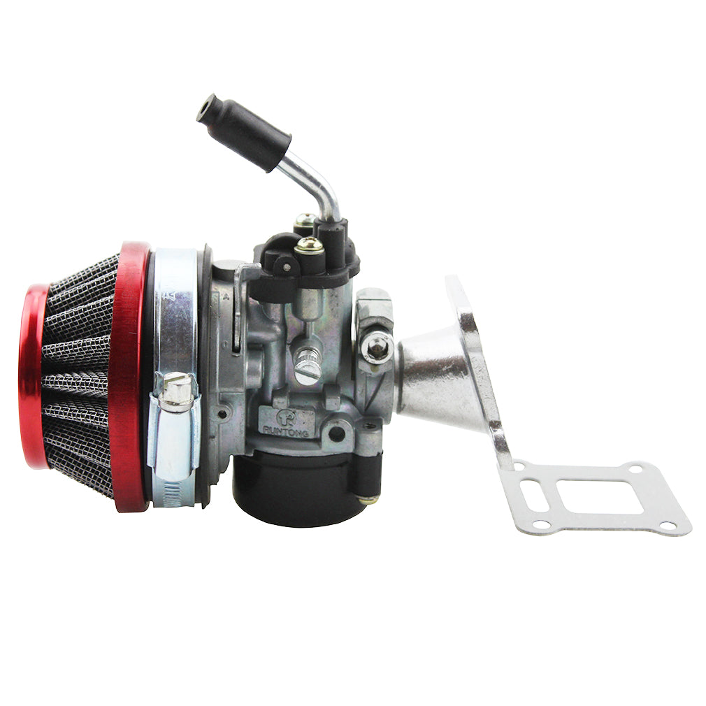 GOOFIT 47cc 49cc Carb Carburetor Air Filter Assembly Pocket Bike Red