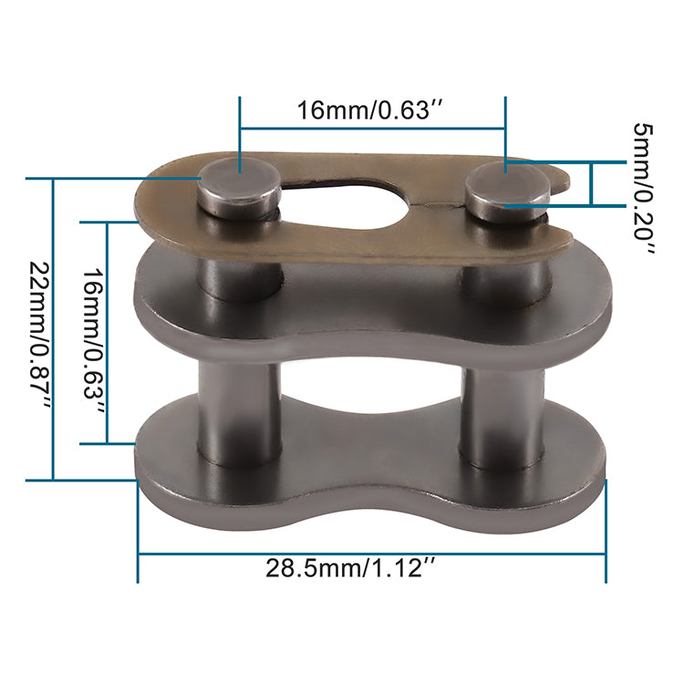 GOOFIT 530 Chain Master Link Replacement For 50cc 70cc 90cc 110cc 125cc ATV Go Kart Dirt Bike