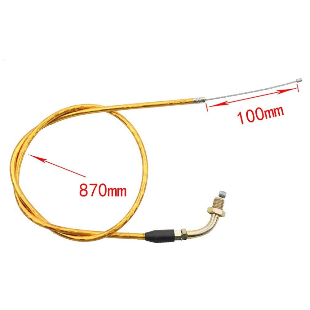 GOOFIT 34.25" Throttle Cable with Laser Tube Replacement For 50cc 70cc 90cc 110cc 125cc Dirt Bike